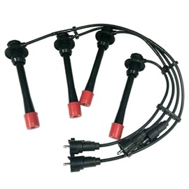 OE Spec 90919-22387, Spark Plug Wire Set of 4 Wires Fits: Toyota 4RUNNER 1997-2000) Toyota T100 1998) Toyota Tacoma 1997-2000)