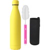 GeeRic Drinking Bottle 1 Litre Stainless Steel Thermos Flasks Double-Walled