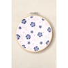 DMC Blue Ditsy Florals - Medium Embroidery Kit