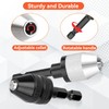 FIHODONE Drill Chuck with 10 x 0.8-3.0 mm Drill Set,