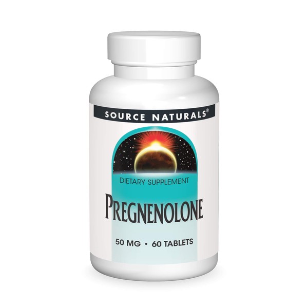 Source Naturals Pregnenolone 50mg - 60 Tablets