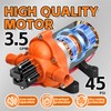 RV Water Pump 12V Quiet, 3.5GPM 45PSI Self-Priming RV Water