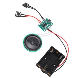 DIY Greeting Card Module 30s Recordable Sound Module Button Trigger for Christmas/Gifts, Environmental Voice Greeting Card Chip for Crafts, Children's Toys
