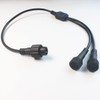 2 Way Lighting Splitter Connector 2Pin Y Shape 1 Male