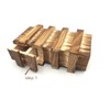 Money Holder Puzzle Box for Adults 3D Brain Teaser Wooden