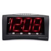Westclox Digital Alarm Clock for Bedroom or Office, Large 1.8"