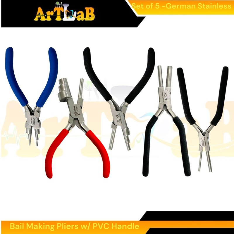 Bail Making Pliers with PVC Grip Handle | for Making