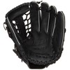 ZETT BSGB3910L Soft Baseball/Softball Grab, Writex, Right Throw, Black (1900)