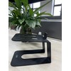 Audio Express Metal High Rise Speaker Stands, Desktop, Tilted Speaker
