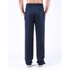 Zoulee New Men's Front Zipper Fly Open-Bottom Sweatpants Jogger Pants