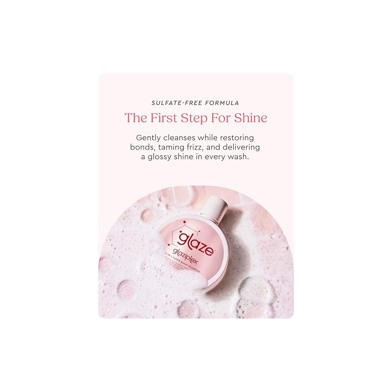 glaze Champú Super Shine Bond: controla el frizz, crea enlaces