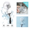 Razor Suction Hooks, VIS'V Clear Removable Heavy Duty Vacuum Suction
