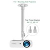 2-Be-Best Upgraded Long Projector Mount, Universal Extendable Projector Ceiling Mount
