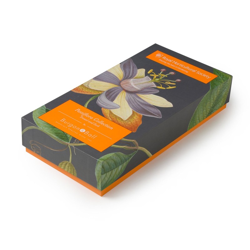 Burgon & Ball Passiflora Trowel & Fork Gift Boxed