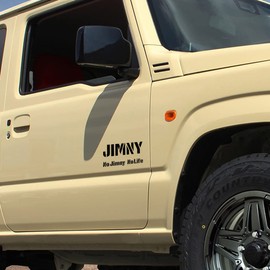 [KAIMIRU STORE] Suzuki Jimny Sierra 4WD Van Universal Car Sticker Decal Sticker Outdoor Stencil (k-340 Black)