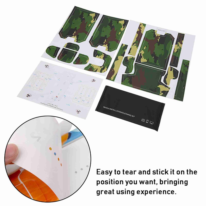 RC Drone Accessories Waterproof Removable PVC Sticker Protector for XIAOMI