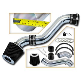 L3 Racing RACING AIR INTAKE KIT + DRY FILTER FOR 02-05 GMC Envoy Bravada 4.2L V6