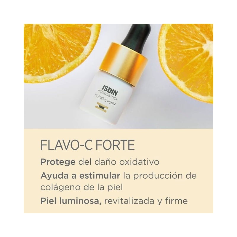 Suero Isdin Flavo-C Forte antifatiga vitamina C 5.3ml