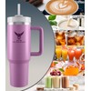 STR Hydration Champ Stainless Steel Vacuum Insulated Tumbler with Lid