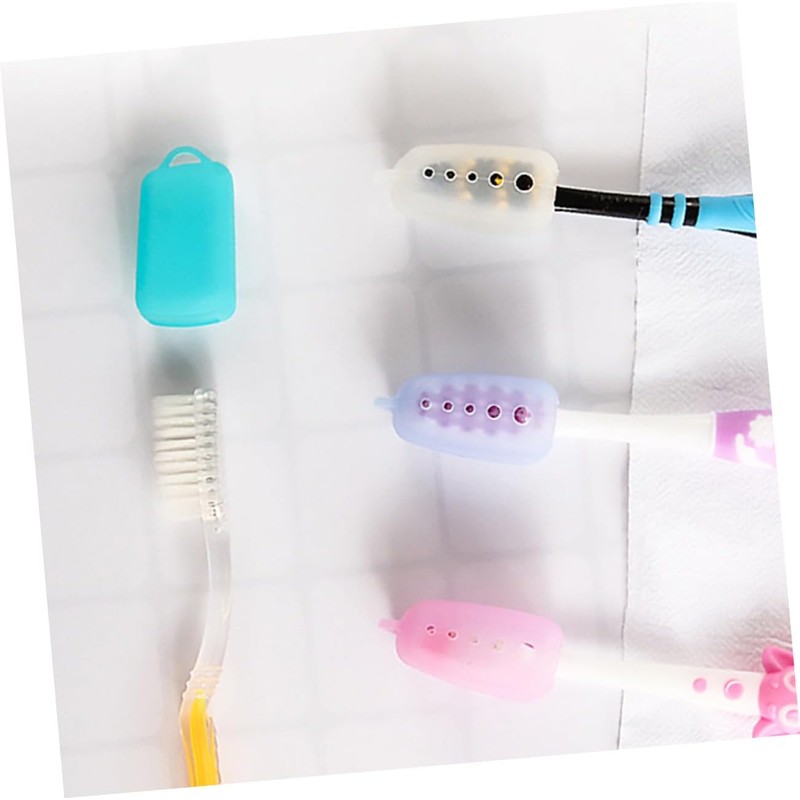 Funda Protectora para Cabezal de Cepillo de Dientes de Silicona,