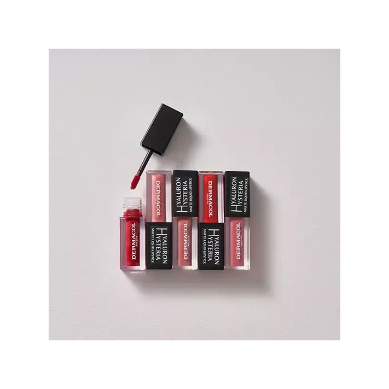 Dermacol 더마콜 히스테리아 매트 립틴트 [4호 더스키 핑크] Dermacol Hysteria