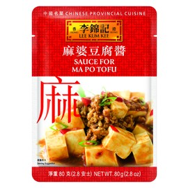 Lee Kum Kee MaPo Tofu Sauce (2.8 oz - 12 Pack), Spicy & Savory Flavor, Ready-to-Use Sauce, Perfect for MaPo Tofu, Stir-Frying, Marinades, Noodle & Rice Dishes, & Sauces