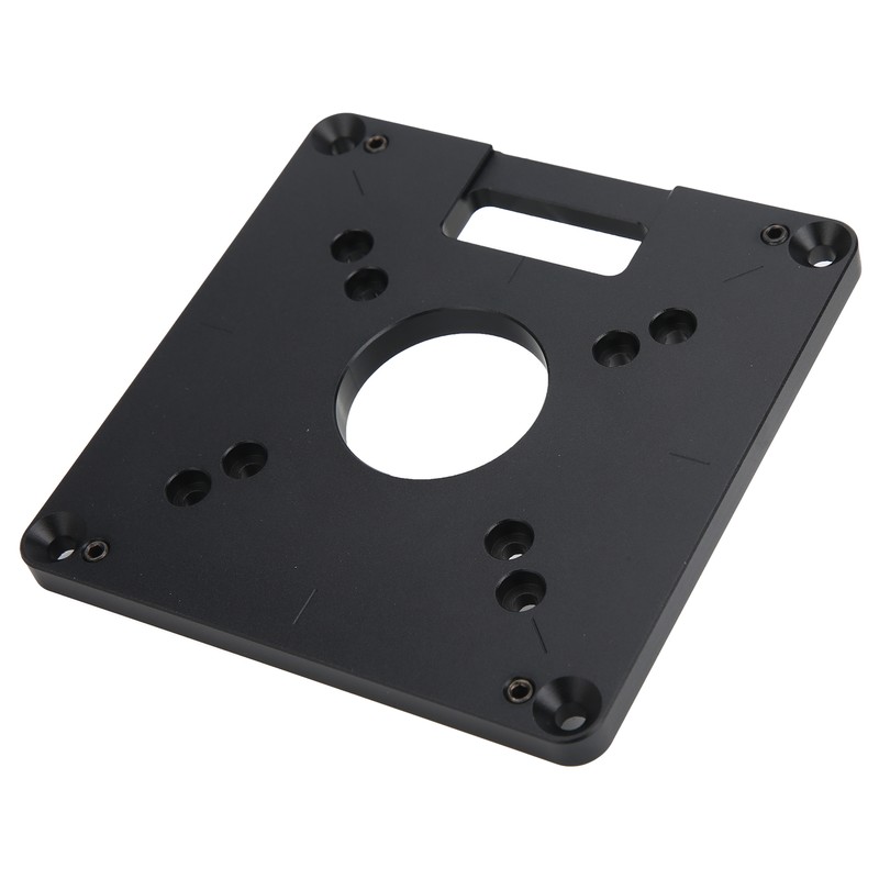 Router Table Insert Plate Aluminium Alloy CNC Trimmer Woodworking Engraving