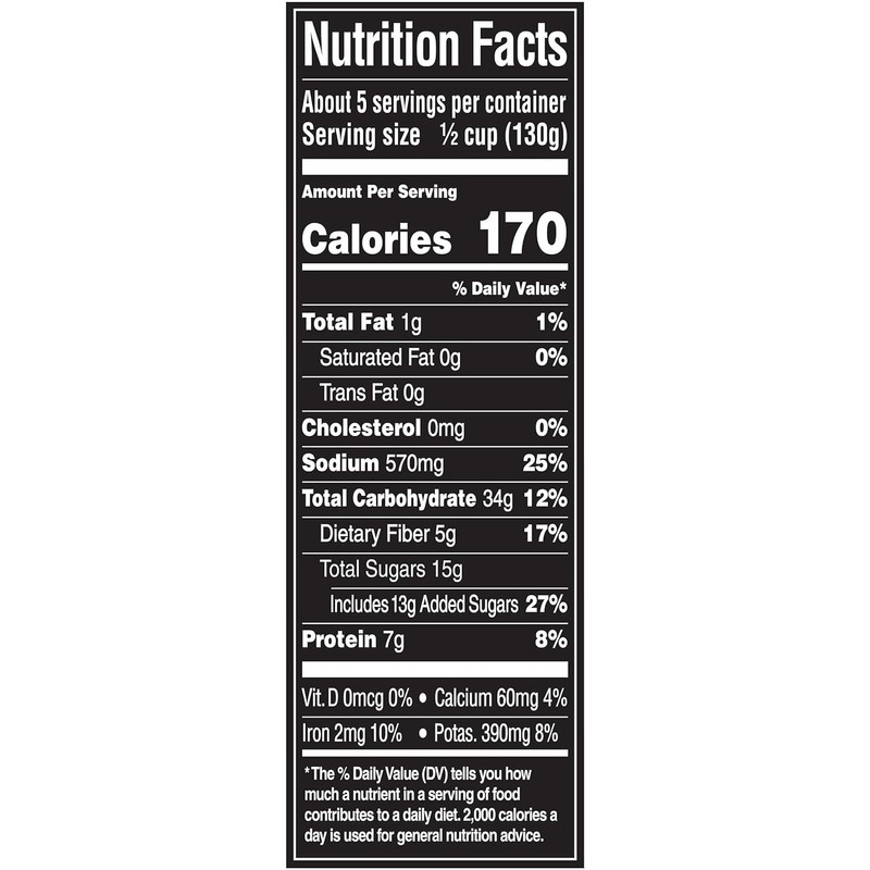 Bush's Best Grillin' Beans, Smokehouse Tradition, 22oz Can (Pack of