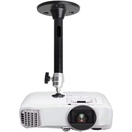 YiePhiot Mini Projector Wall Ceiling Mount Compatible with QKK, DR.J Upgrade, DBPOWER, Anchor, VANKYO, AAXA Technologies, PVO, Artlii, LoongSon, Apeman and Most (175 mm, Black)