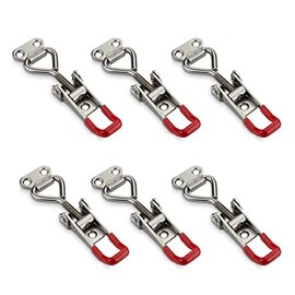 JUNKER Turnbuckles M5 (Holding Force 165 kg) Stainless Steel SS304 Adjustable Quick Release Set of 6