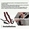 Quctaki 1 Pair Shoulder Strap Harness Kit with Fixing Screw