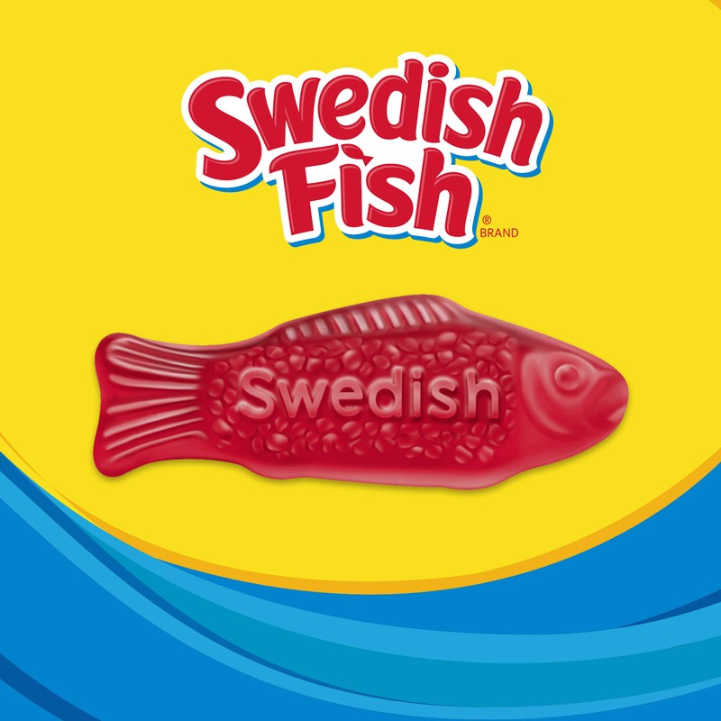 SWEDISH FISH Soft & Chewy Candy, (24 Count of 2
