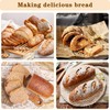 2 Packs 10 inch Oval Banneton Bread Proofing Basket Set,PIOGHAX
