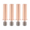 4pcs 3D Printer All Metal Heatbreak Professional Copper Alloy Extruder