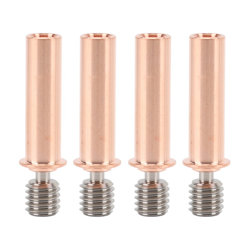 4pcs 3D Printer All Metal Heatbreak Professional Copper Alloy Extruder