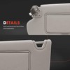 A-Premium Left & Right Sun Visor with Mirror - Compatible