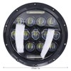 Tefola Faros De Motocicleta Led De 7 Pulgadas Y 12v