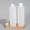 2Pcs 400ml Empty Clear Plastic Soft Tube Squeeze Bottle with