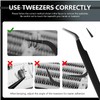 Cofier DIY Lash Kit Press on Lash No Glue Lash