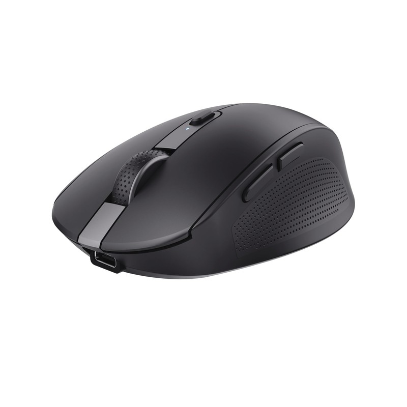 Trust Ozaa Leise Kabellose Maus Bluetooth + 2.4GHz, Kompakte Mehrgeräte