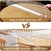 Transparent Round Tablecloth Weatherproof Garden Tablecloth Round with Elastic Band,