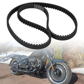 VG MOTO 137T 1" Rear Drive Belt Replacement for Harley Davidson Sportster XL883 XL1200 XR1200 2007-2022 FLHT/R/X FLTR 2007-2008 Replace 40024-07 40591-07 1204-0061