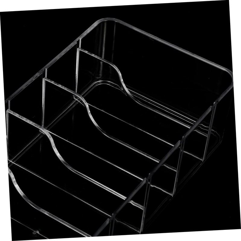 IWOWHERO 1 Set Transparent Cable Organizer Box with Lid Set