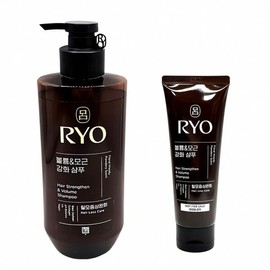 Ryeo Heukwoon Volume Hair Root Strengthening Shampoo Set Black Hair Scalp Massage Hair Treatment Care Strong Cash on Delivery or Pay upon Order / 려 흑운 볼륨 모근강화 샴푸 세트 검정 머리카락 두피 마사지 헤어 트리 트먼트 케어 강 착불 또는 주문시 결제