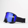 OUT OF - Ski Goggles Flat - Black Blue Mci - S2 - Black Blue Mci - One Size - Black Blue MCI