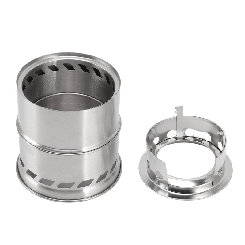 Mini Alcohol Stove for Camping Hiking Stainless Steel Campfire Stove