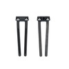 Dresco Ringslot Bevestiging Flex Mount, Black