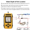RICANK Portable Fish Finder, Handheld Fish Depth Finder Contour Readout