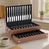 Ridge Products Premium Flatware Chest For 12+ Sets | Anti