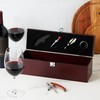 True Cherry 1-Bottle Wine Accessories Gift Set | Premium Corkscrew